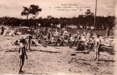 Cassy - groupes sur la plage