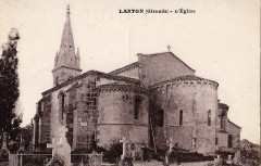 Lanton - église a