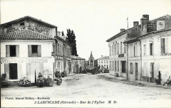 Laruscade - rue de l'église