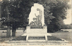 Le Teich - monument aux morts