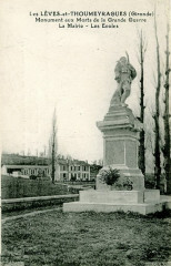 Lèves - monument aux morts