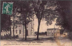 Lesparre - place de l'église