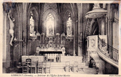 Lormont - l'église intérieure