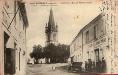 Martillac - Place de l'église