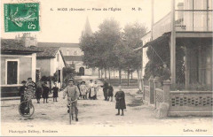 Mios - Place de l'église
