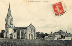 Mombrier - église et presbytère 2 -
													33 Gironde
												