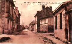 Pauillac - Saint-Lambert - La Grand Rue