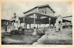 Pellegrue - Marché couvert