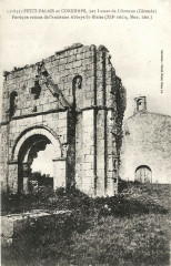 Petit-Palais-et-Cornemps - Portail de l'abbaye Saint-Blaise