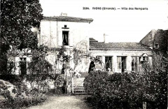 Rions - villa des ramparts