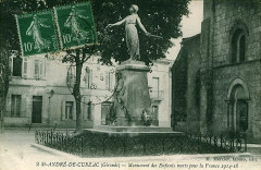 Saint-André-de-Cubzac - monument aux morts