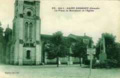 Saint-Androny - la place -
													33 Gironde
												