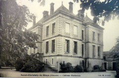 Saint-Christoly-de-Blaye - château Morisseau -
													33 Gironde
												