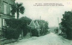 Saint-Cibard - route de Libourne