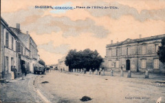 Saint-Ciers-sur-Gironde - Place de l'Hôtel de ville