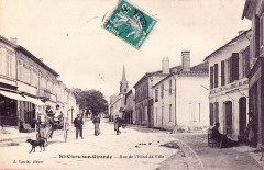 Saint-Ciers-sur-Gironde - rue de l'Hôtel de ville