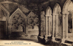 Saint-Emilion église collégiale 6 -
													33 Gironde
												