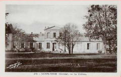 Saint-Ferme - château 1