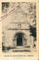 Saint-Genès-de-Lombaud - église 2
