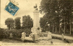 Saint-Girons - monument aux morts -
													33 Gironde
												
