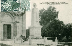 Saint-Jean-d'Illac - monument aux morts -
													33 Gironde
												