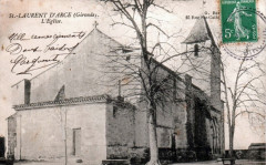 Saint-Laurent-d'Arce - église 1 -
													33 Gironde
												