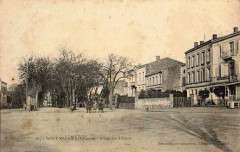 Saint-Macaire - allées des Tilleuls 1