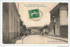 Saint-Macaire - avenue de la Gare