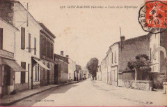 Saint-Macaire - cours de la République