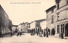 Saint-Macaire - place Marcadieu 1