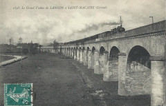 Saint-Macaire - viaduc sur la Garonne 1