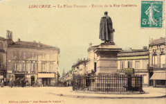 Libourne Place Decazes Statue 8