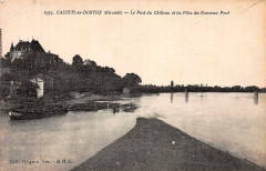 Castets-en-Dorthe - Pont en construction 1
