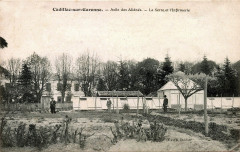 Cadillac-sur-Garonne - allée-des-Aliénés - la-serre et l'infirmerie