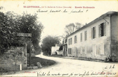 Saint-Antoine - route nationale