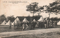Camp de Saint-Médard - Tentes 2
