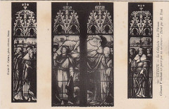 Uzeste - cathédrale vitraux 1