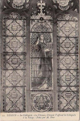 Uzeste - cathédrale vitraux 5