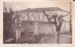 Sainte-Radegonde - Monument aux morts