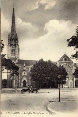 Arcachon - église Notre-Dame 3 -
													33 Gironde
												
