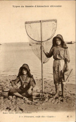 Arcachon - peucheuses de crevettes 2