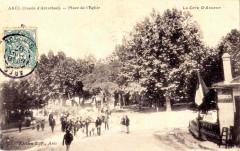 Arès - place de l'église 2