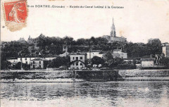 Castets-en-Dorthe - Canal latéral - entrée 4b