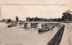 Castets-en-Dorthe - Canal latéral - entrée 7