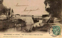 Coutras - pont sur le Canal de l'Isle