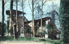 La Sauve - Abbaye - abside et bas-côté sud 1
