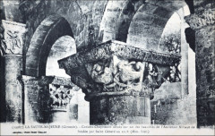 La Sauve - Abbaye - chapiteaux 3