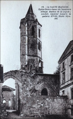 La Sauve - Abbaye clocher 1c