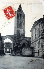 La Sauve - Abbaye clocher 1d