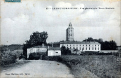 La Sauve - Abbaye vue générale 2a
